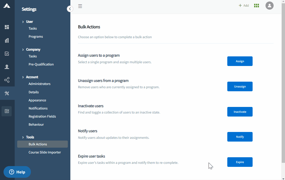 Induction - Expire User tasks.gif